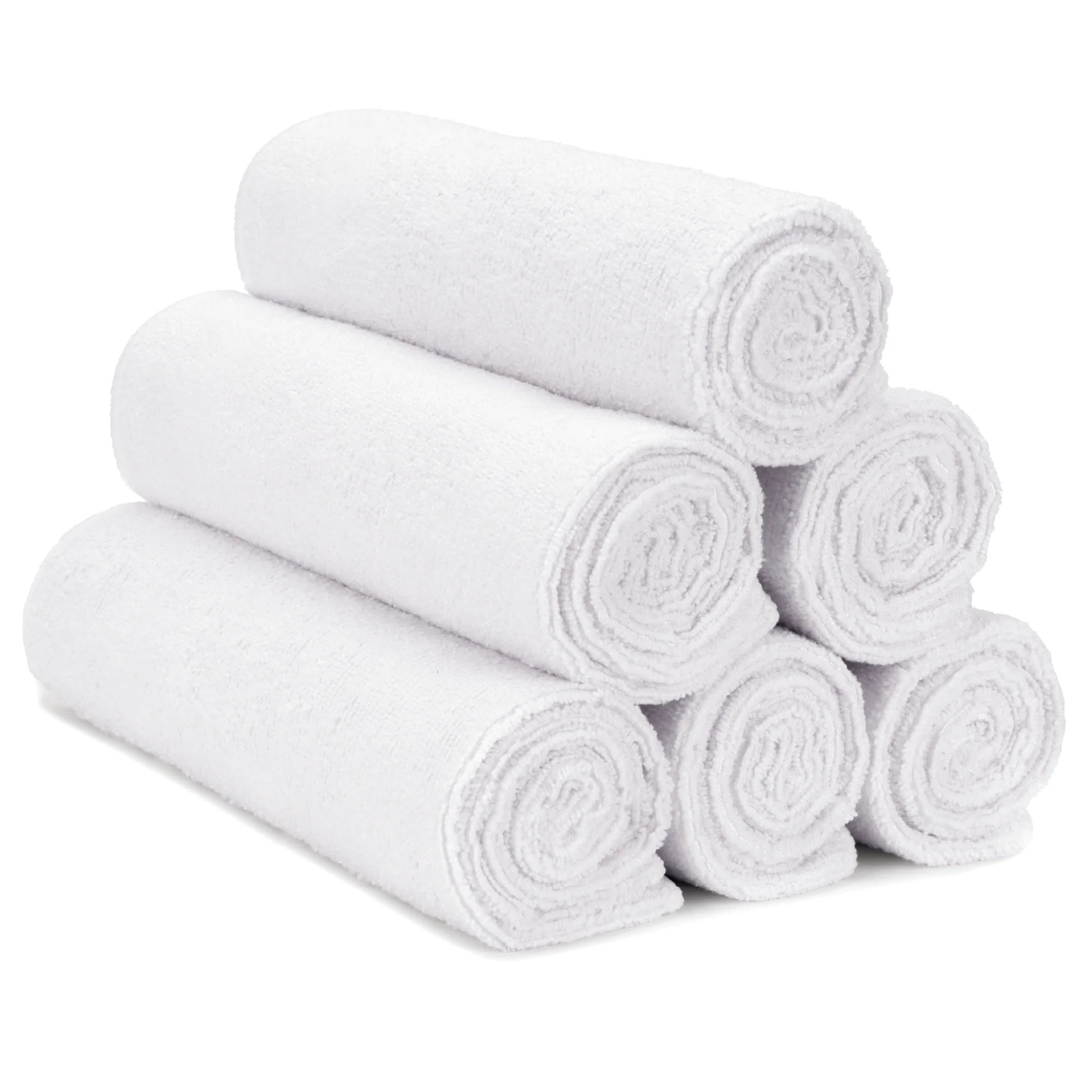 Rolled towels